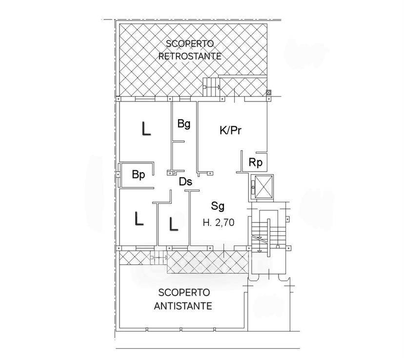 Quadrilocale in Via Giuseppe Saragat 17 — foto 28 di 28