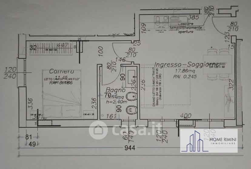 Monolocale in Viale Andrea Doria — foto 4 di 7