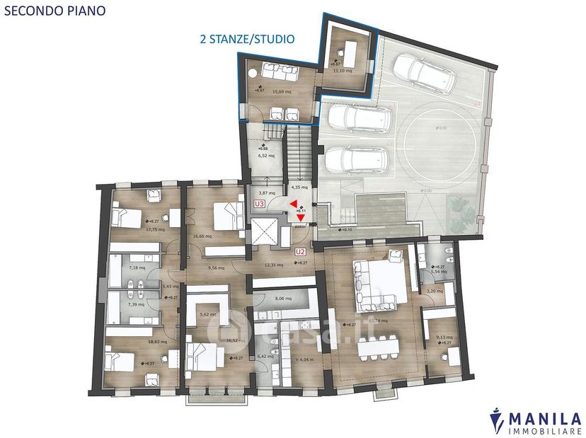 Appartamento in Corso del Popolo — foto 6 di 8