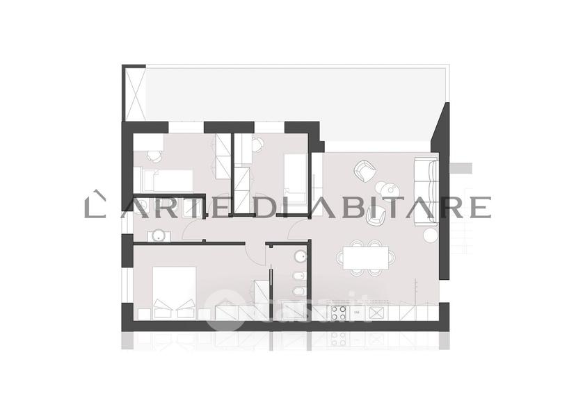 Quadrilocale in Viale Fratelli Casiraghi — foto 16 di 18
