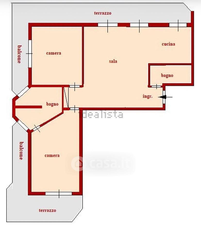 Trilocale in Corso degli Inglesi 500 — foto 31 di 34