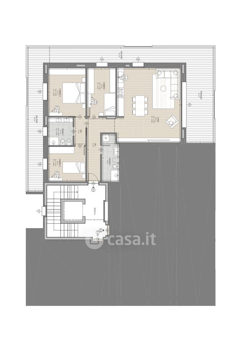Quadrilocale in Via Luigi Cadorna 19 — foto 10 di 10