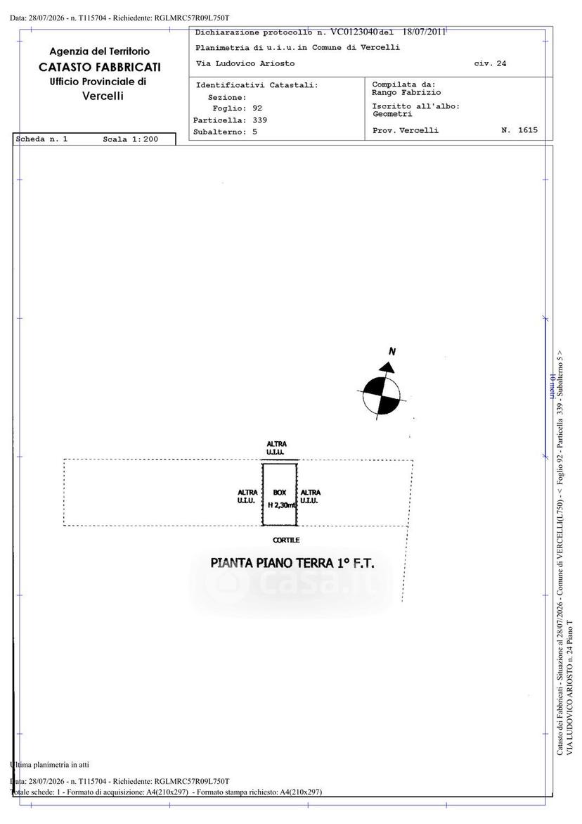 Quadrilocale in Via Ludovico Ariosto 24 — foto 3 di 12