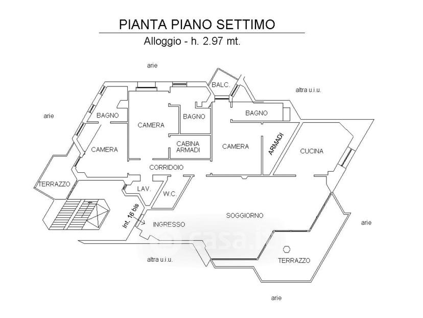 Appartamento in Via Roccasterone 8 — foto 33 di 36