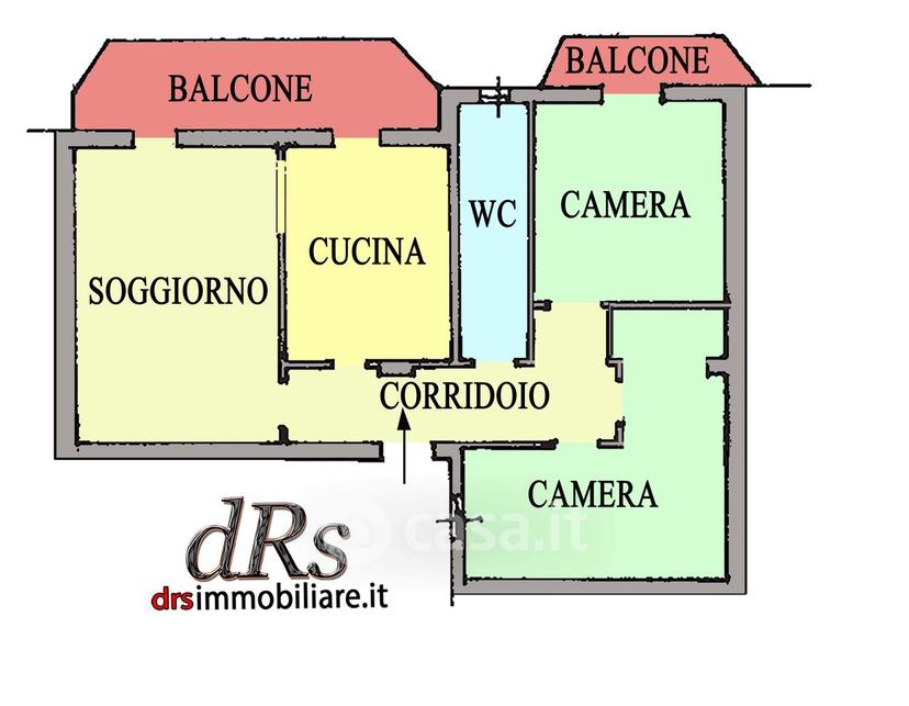 Quadrilocale in Via Cammarelle 2 — foto 26 di 46