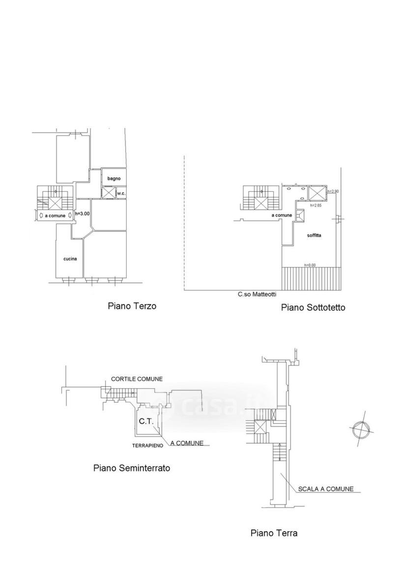 Quadrilocale in Via del Campo della Fiera — foto 13 di 33