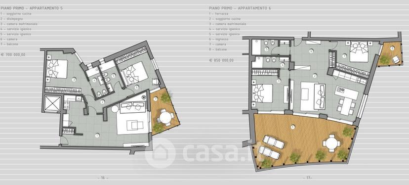 Trilocale in Via Lagorio 25 — foto 24 di 30