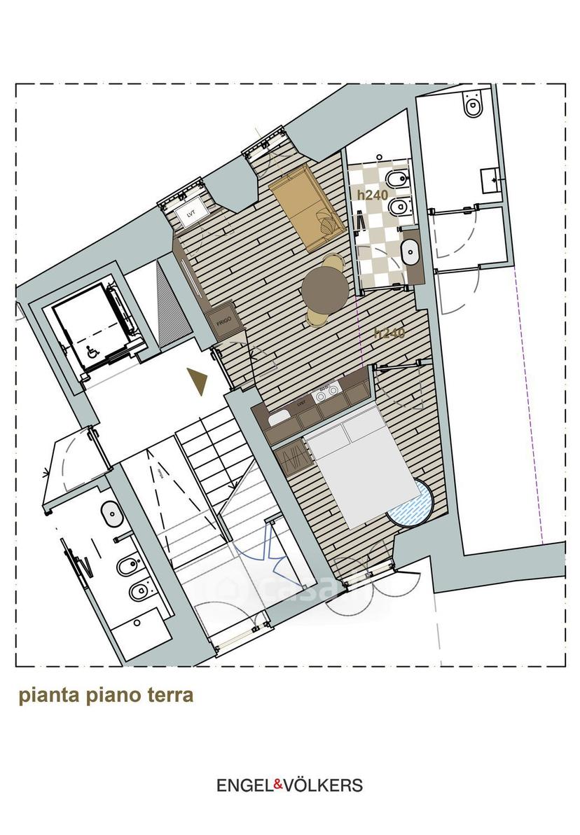 Monolocale in Via Bartolomeo Zucchi 31 — foto 4 di 16