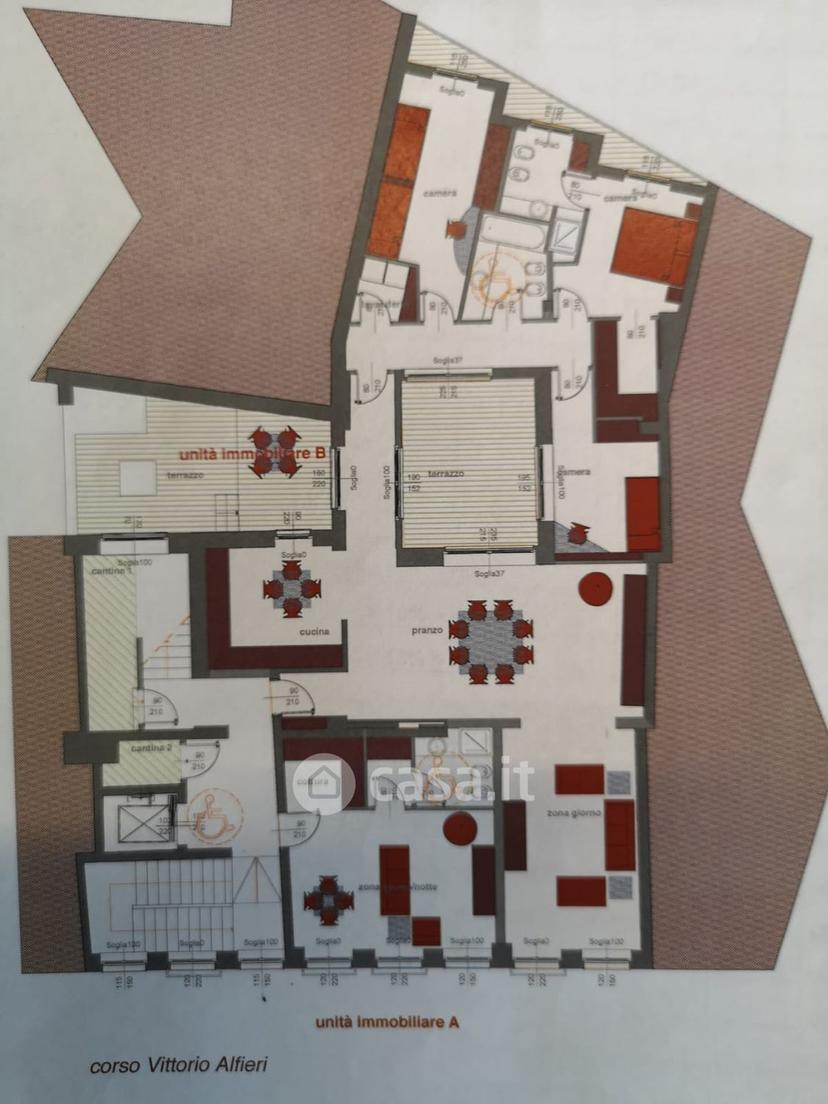 Appartamento in Corso Vittorio Alfieri 213 — foto 12 di 26