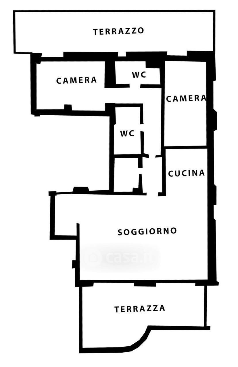 Quadrilocale in Corso Italia 83 — foto 14 di 32