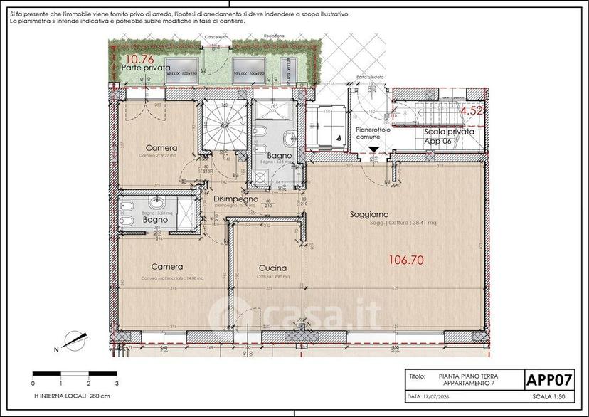 Appartamento in Via Flavio Gioia 26 — foto 5 di 35