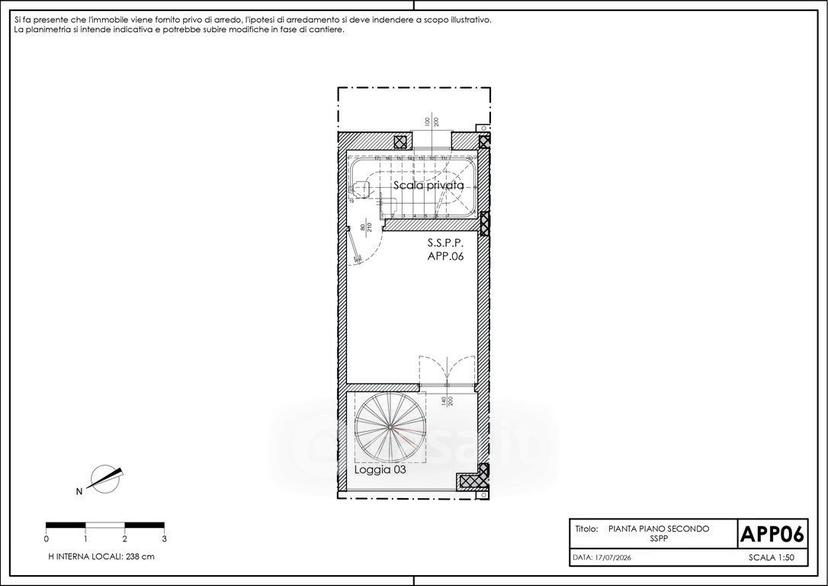 Quadrilocale in Via Flavio Gioia 26 — foto 28 di 31
