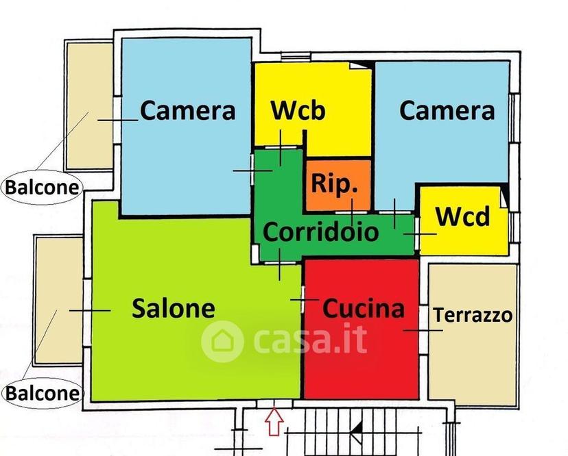 Quadrilocale in Via Venero 254 — foto 27 di 38
