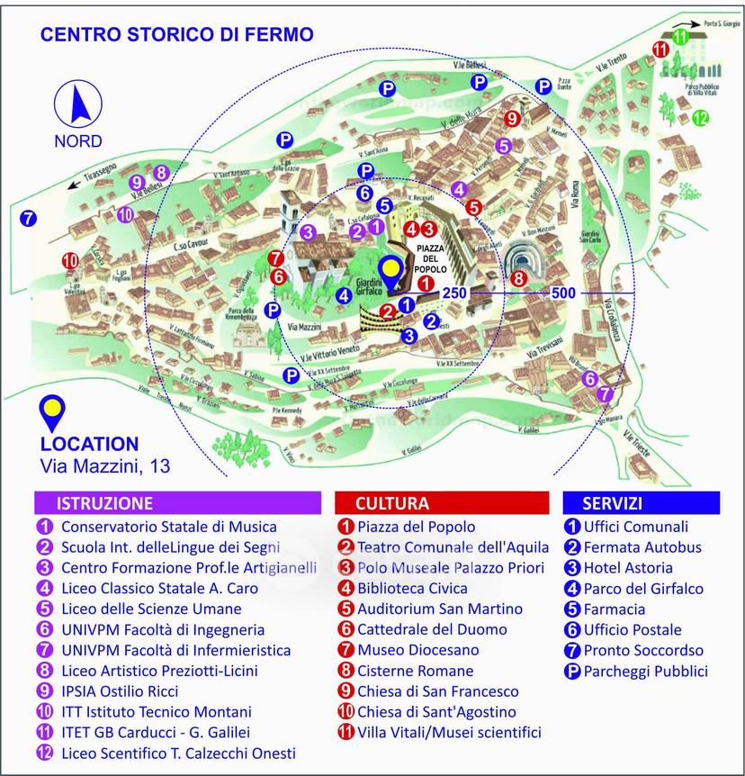 Stanza in Via Giuseppe Mazzini 13