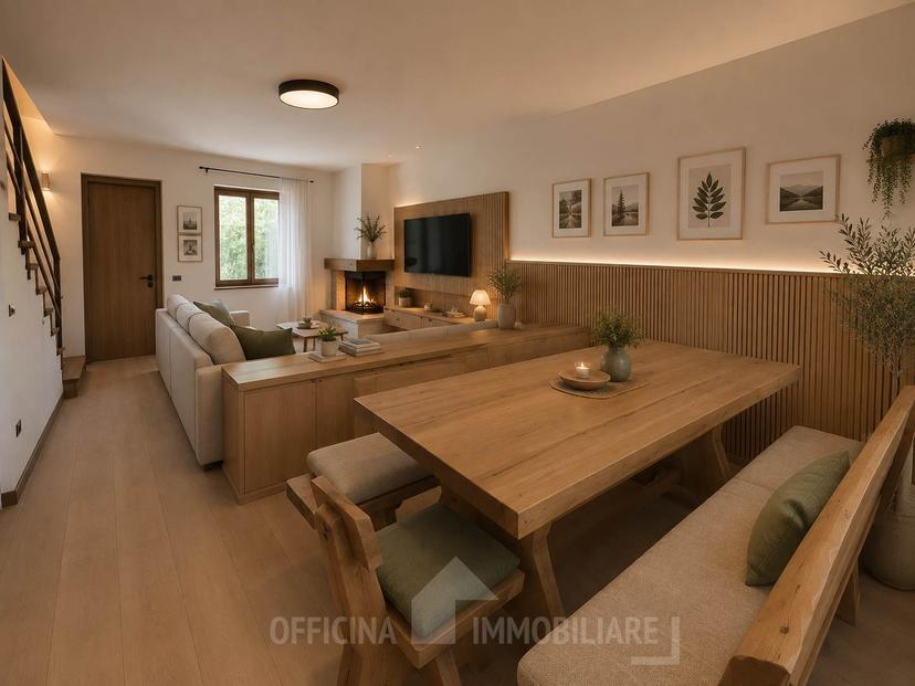 Villa a schiera in Via Strada dei Mass, Civo — foto 3 di 5