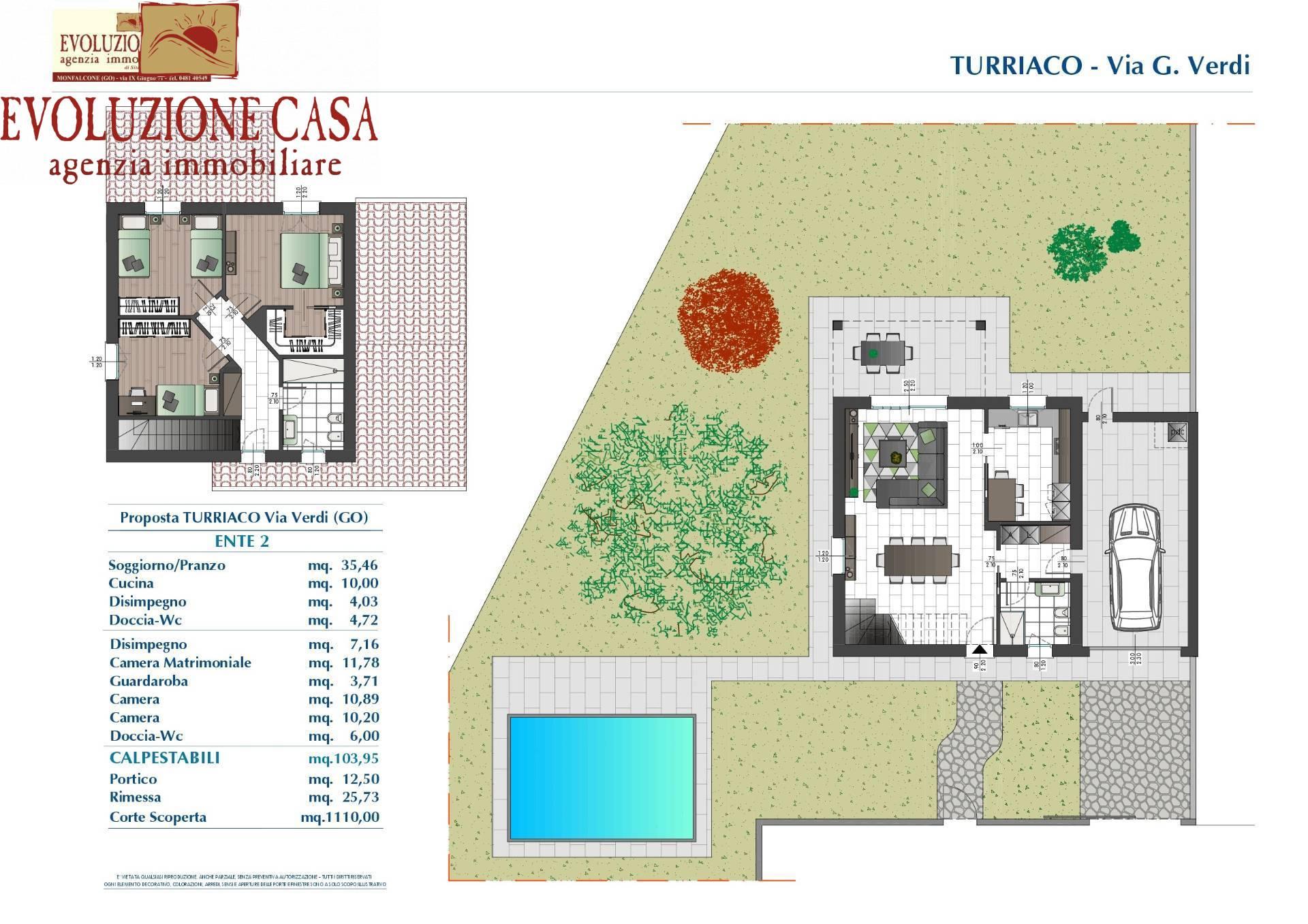 Villa in Via Verdi, Turriaco