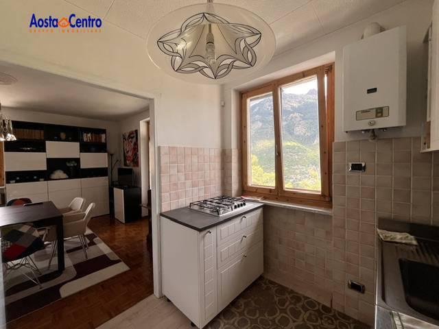 Quadrilocale in Frazione Chez Sentin 12, Gignod — foto 3 di 5