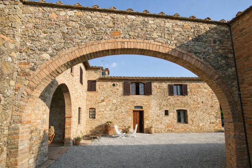 Casale in R. di Poggiarello-La Ripa 37, Monteriggioni — foto 3 di 5