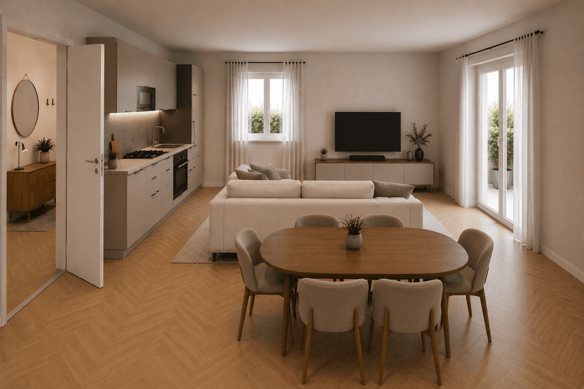 Trilocale in Viale Umberto I I, Reggio nell'Emilia — foto 4 di 5
