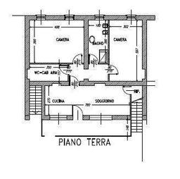 Trilocale in Via Cesare Battisti, Vaprio d'Agogna