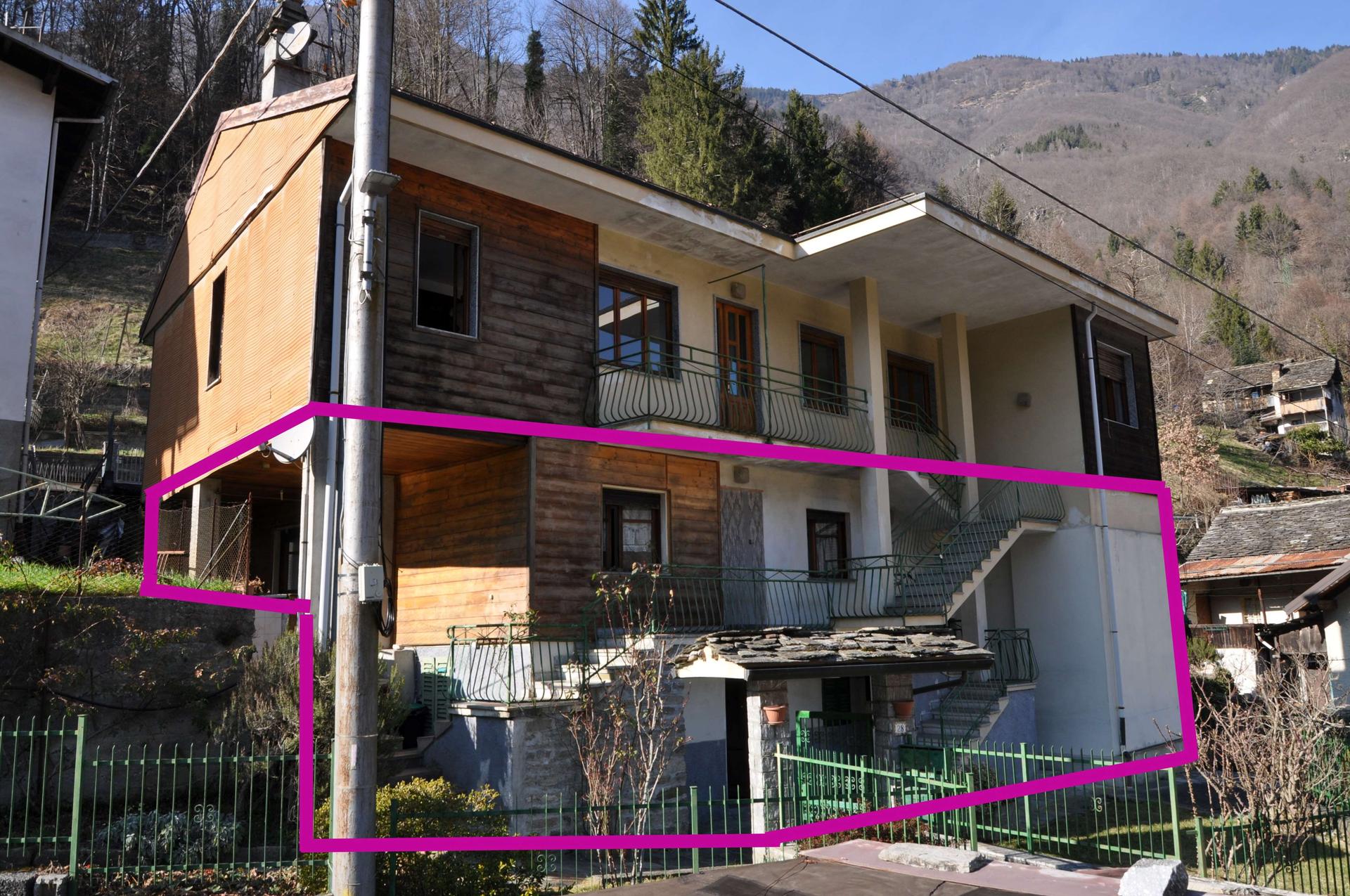 Appartamento in Località Molini  28, Calasca-Castiglione