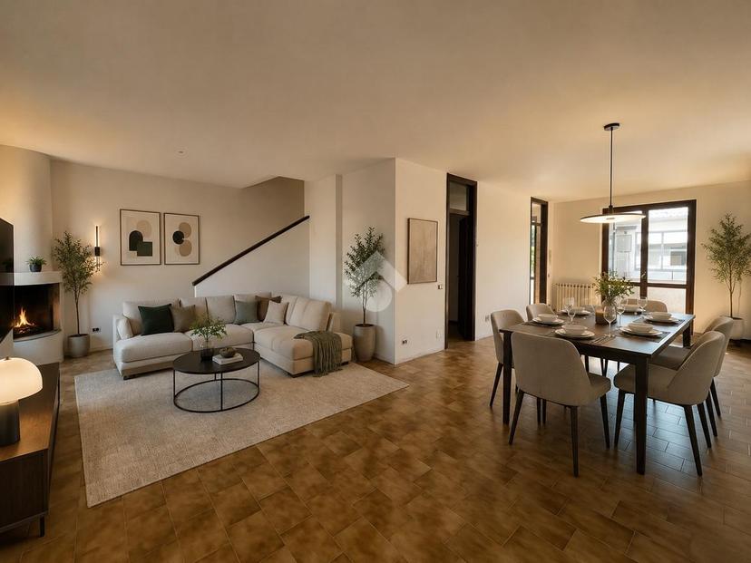 Villa a schiera in Via Sernovella 19, Verderio — foto 3 di 5
