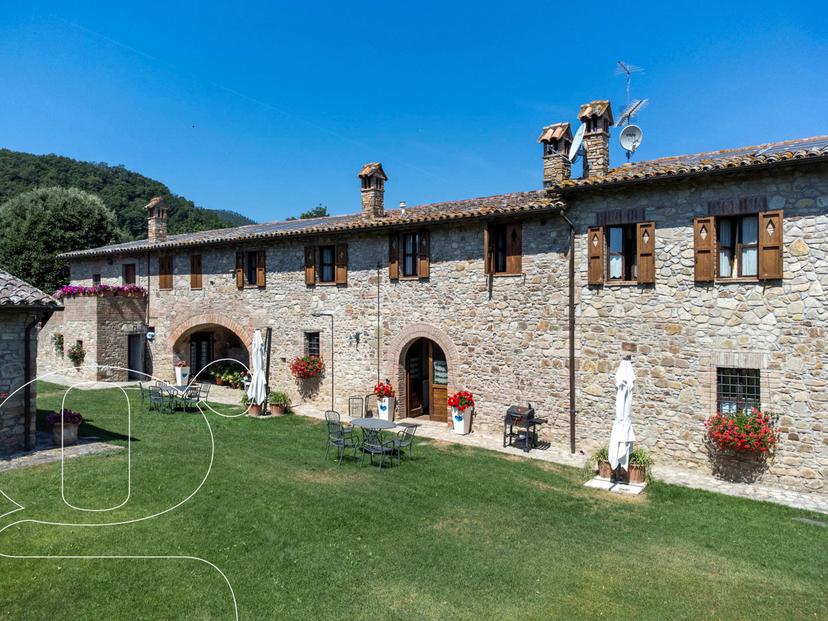 Cascina in Vocabolo Case Conte 105, Todi — foto 2 di 5