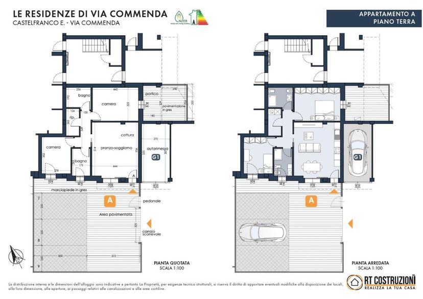 Trilocale in Via Commenda 77, Castelfranco Emilia — foto 3 di 5