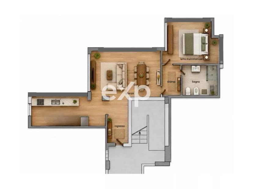 Bilocale in Via Baronia, 112, Villafranca Tirrena — foto 4 di 5