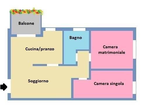 Trilocale in Via Vesture, Calvenzano — foto 5 di 5
