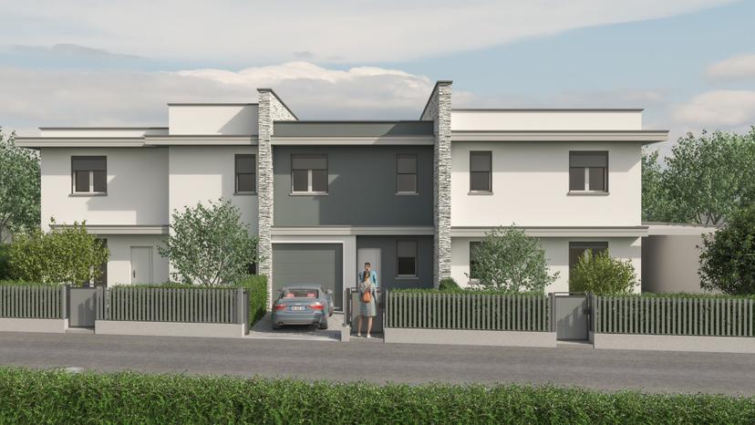 Villa a schiera in Via Augusto Murri, 10, Parma