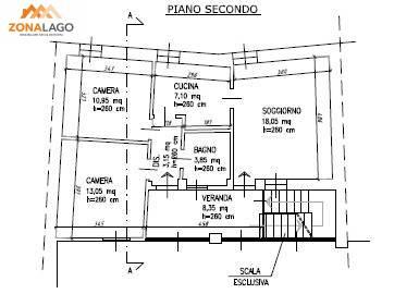 Trilocale in Via Mazzini 33, Marone