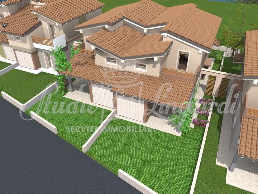 Villa bifamiliare in Via Attilio Orecchia, Tavazzano con Villavesco — foto 4 di 5