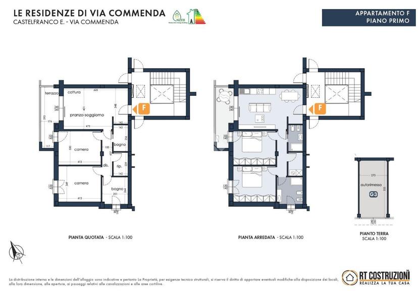 Trilocale in Via Commenda 77, Castelfranco Emilia — foto 4 di 5