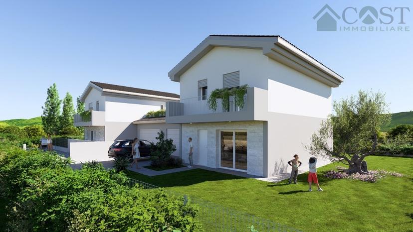 Villa bifamiliare in Via Diviglio, Caldogno — foto 3 di 5