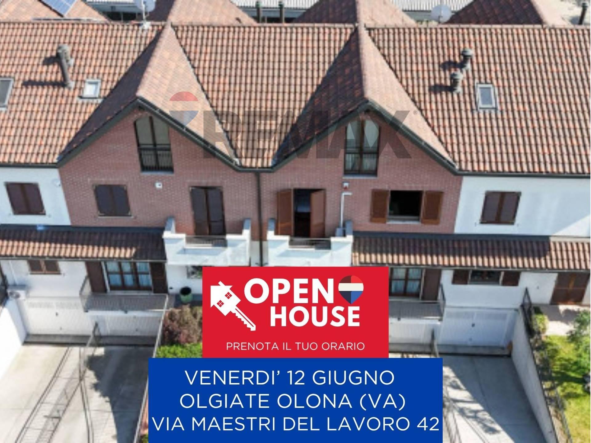 Villa a schiera in Via Maestri del Lavoro 42, Olgiate Olona