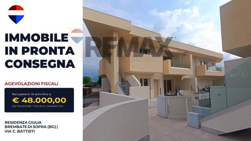 Quadrilocale in Via Cesare Battisti, Brembate di Sopra — foto 4 di 5