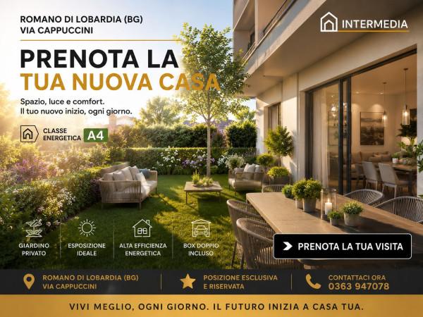 Quadrilocale in Via Cappuccini, Romano di Lombardia