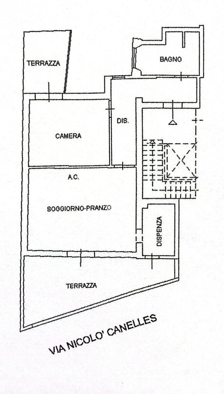 Attico in Via Nicolò Canelles 40, Cagliari