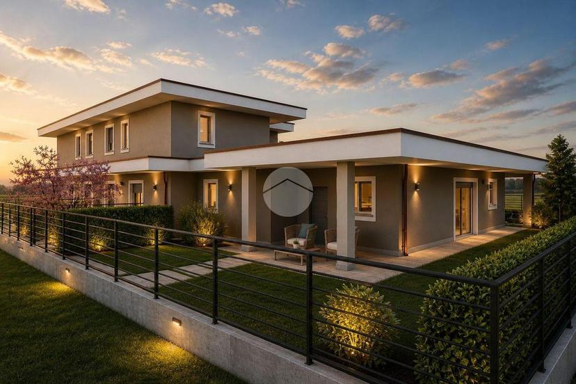 Villa in Via Giuseppe Ungaretti, Castrezzato — foto 3 di 5