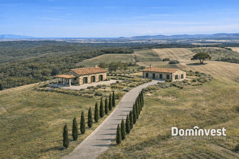 Casale in Strada Provinciale Sant'Andrea, Magliano in Toscana — foto 4 di 5