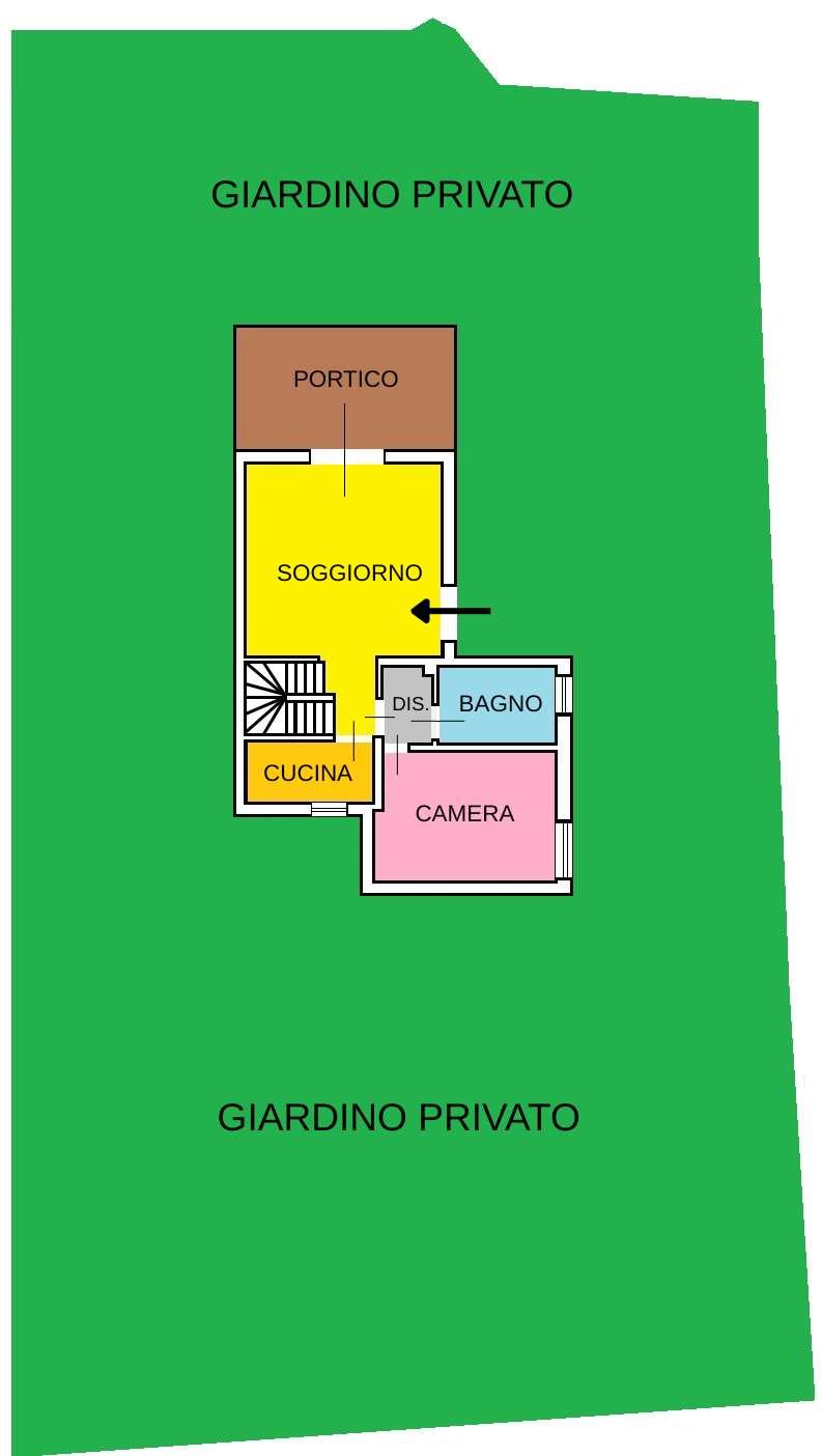 Trilocale in Contrada Prata Santa Croce , Paliano