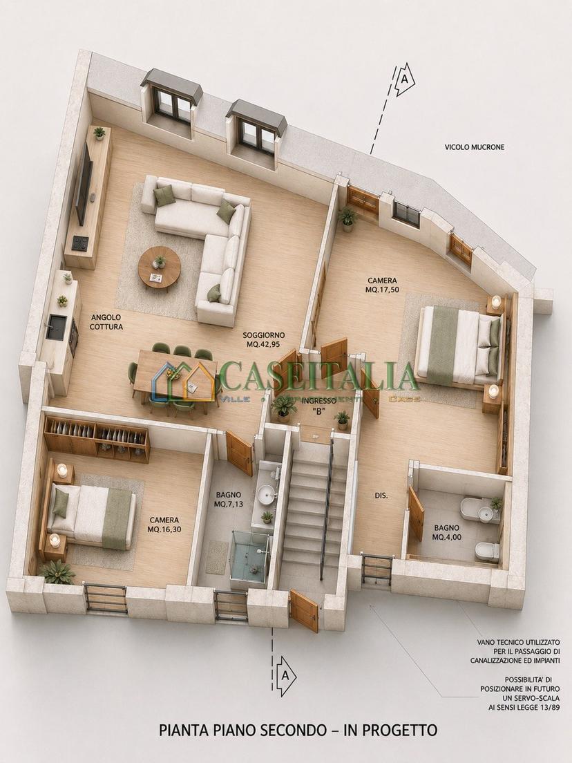 Casa indipendente in Vicolo Mucrone 8, Rivoli — foto 2 di 5