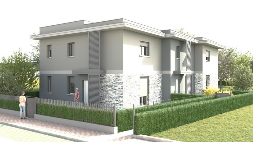 Villa trifamiliare in Strada Martinella 180, Parma