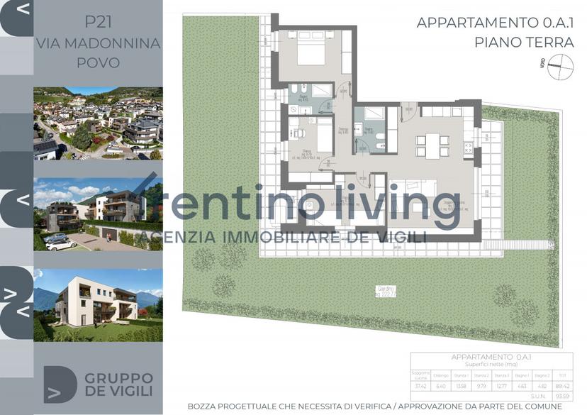 Appartamento in Via Madonnina, Trento