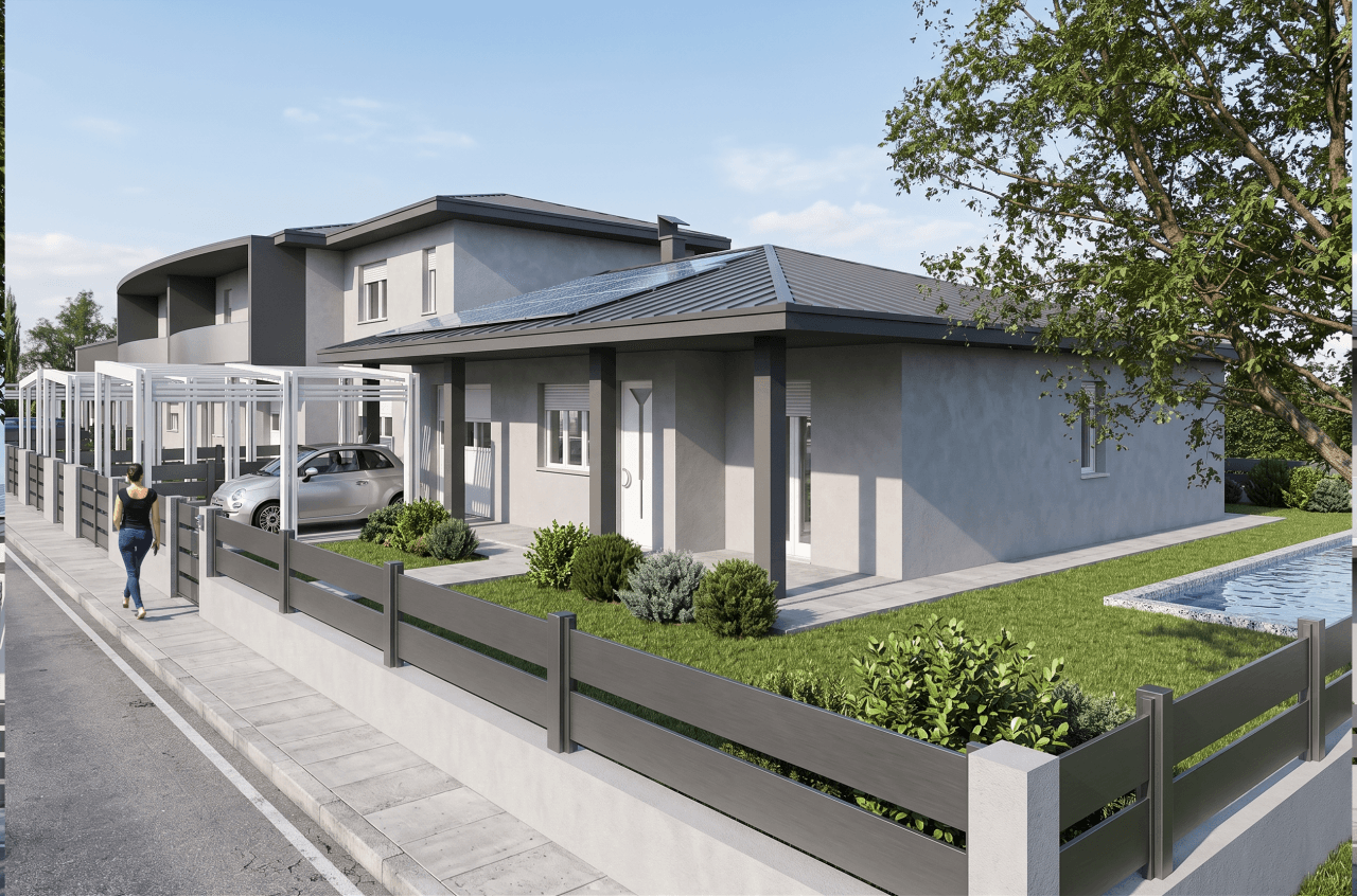 Villa a schiera, Suzzara