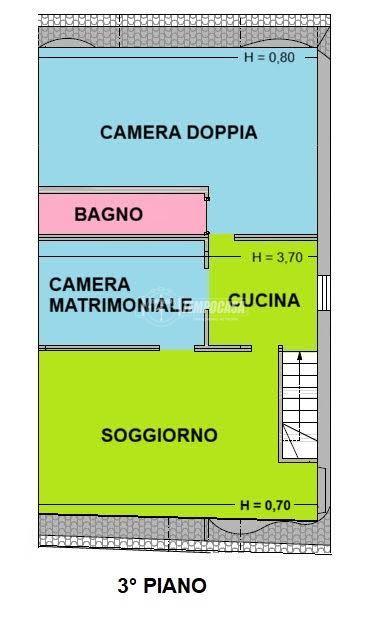 Bilocale in Corso Giuseppe Garibaldi 66, Porto San Giorgio