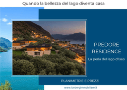 Appartamento in villa in Via Anna Frank, Predore