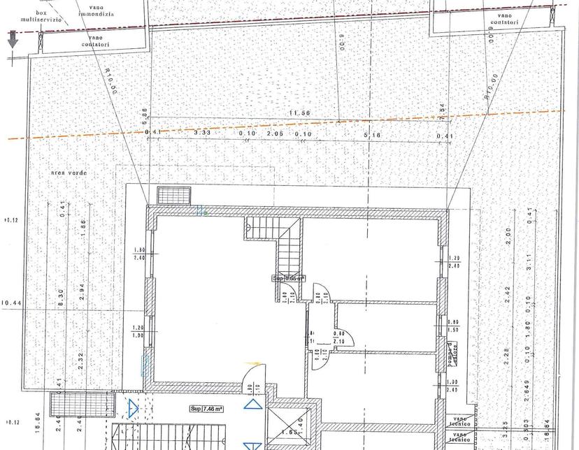Trilocale in Via Colombo, Grassobbio