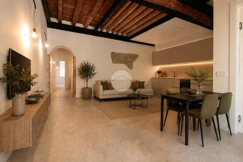 Trilocale in Via Bartolomeo Colleoni 21, Romano di Lombardia — foto 2 di 5